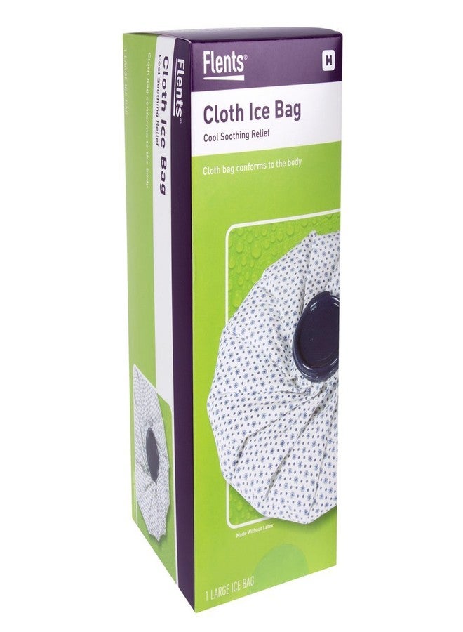 Flents Medium Ice Bag, Reusable Cloth Cooling Pack for Soothing Relief, Ideal for Pain Management, Sports Injuries, Hot/Cold Therapy, 8-inch Fabric Bag - Image 2